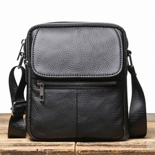 Herren Leder Umhängetasche