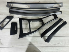 BMW E90 E91 M Performance Interieurleisten SET MATT CARBON FIBER LHD NON IDRIVE