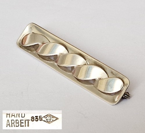 Brosche 835er silber - brosche,