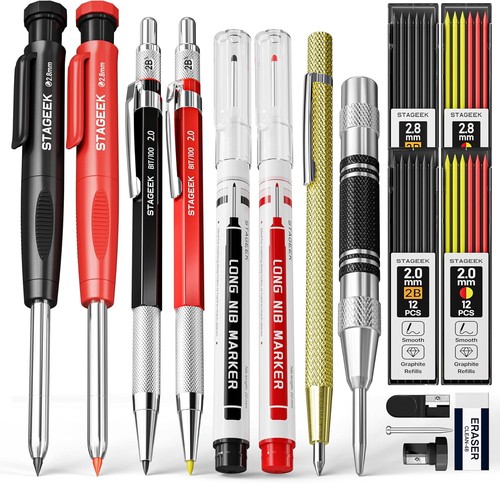 Zimmermannsbleistift set - set, 17