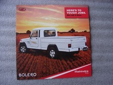 Mahindra Bolero (Dropside, Loader, Single Cab, Double Cab) Prospekt South Africa