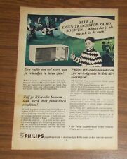 Seltene Werbung PHILIPS RADIO ENGINEER Baukasten Playset 1965