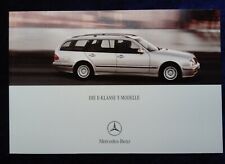 Mercedes E-Klasse T Modell W210 Prospekt E 220 CDI - E 55 AMG, 5.2000