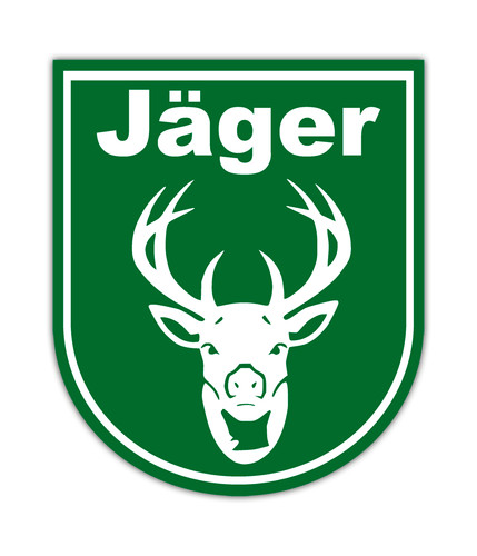 Aufkleber jäger jagd - jäger,