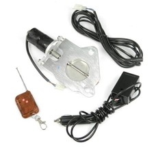 KLAPPEN-AUSPUFF KLAPPENSTEUERUNG-SET EDELSTAHL UNIVERSELL  - 2,5" Zoll = 63,5mm