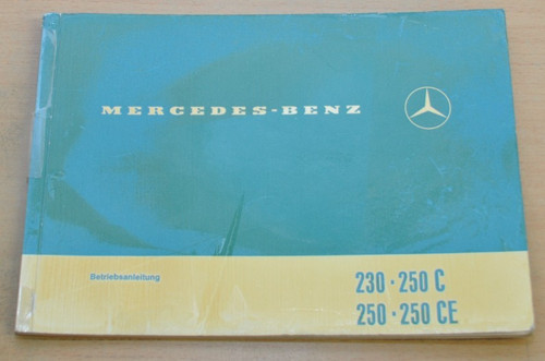 Mercedes benz w114 230 250 - benz,
