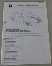Installation Instructions BMW