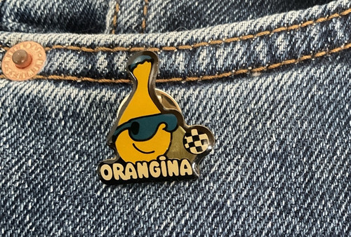 Orangina pin - orangina,