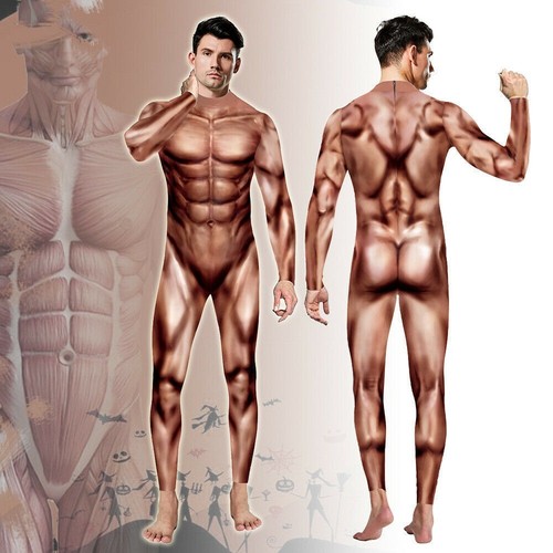 Muskel hulk skelett cosplay - 3d,