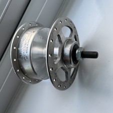 Gebrauchte Sturmey Archer Front Elite VT 70mm Trommelbremse Vorderradnabe, 36h silber