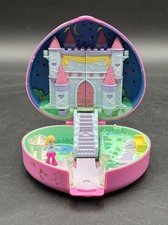 Mini Polly Pocket Herz Schloss Starlight Castle Bluebird 1992 #KA143