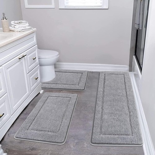 Weich badezimmerteppich set - set, 3