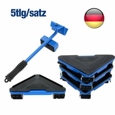 Möbeltransport Set 5 tlg Möbelhebers Möbeltransportrollen Transporthilfe Umzug