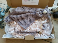 Handmade Kuscheltuch Set/