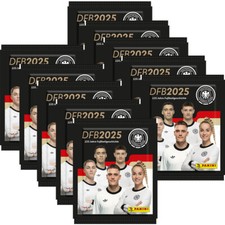 Panini 125 Jahre DFB Fußball Sticker - 10x Stickertüten 50 Sammelsticker 2025