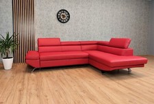 Echtleder Ecksofa 278x210 Echt