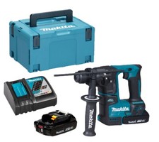 Makita Akku Bohrhammer 18 V SDS Plus inkl Akku Ladegerät Schlagbohrer DHR171RAJ