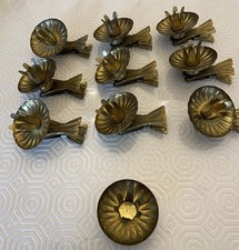 Kerzenhalter für Christbaum , Adventszeit Konvolut 9 Klemmhalter und 1 ohne