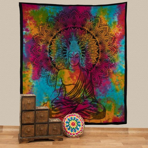 Buddha wandtuch wandbehang - wandtuch,