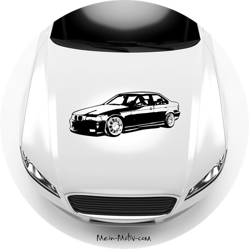 Autoaufkleber bmw e36 - autoaufkleber,