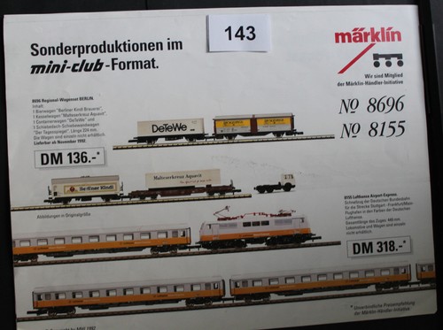 Märklin mini club - mini-club,, flyer