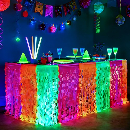Neon party deko schwarzlicht - deko,