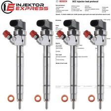 4x 0445110204 Einspritzdüse