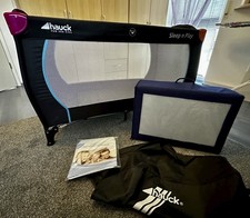 Hauck Kinderbett Reisebett Baby Dream`n Play Laufgitter - Komplettset wie Neu