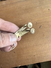 Anstandshalter Wanduhr Pendeluhr Freischwinger Wiener Regulator antik Länge 42mm