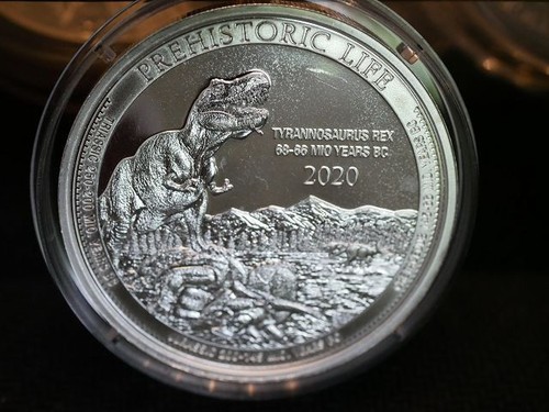 1oz 999 silber - 1oz, prehistoric