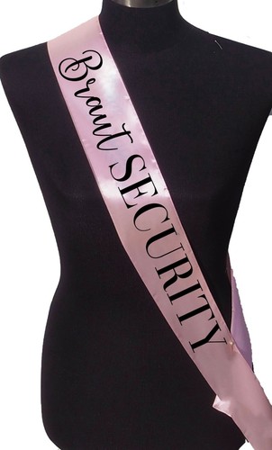 Braut security schärpe - braut,
