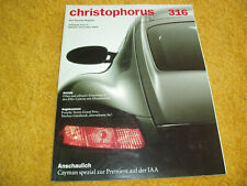 Porsche Magazin "Christophorus" - Nr.: 316 - 10-11/2005 - Porsche Cayman SPEZIAL