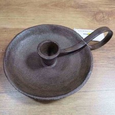 Kerzenhalter Gusseisen Kerzenständer Kerzenleuchter Kammerleuchter Henkel CH009