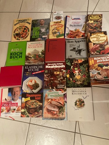 Kochbücher konvolut - 20, x