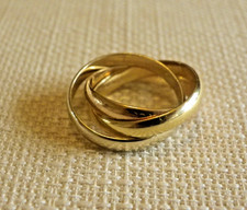 Erbstück,Trinity,Ring,Tricolor, GG,WG,RG ,750,7,9g, vermutlich Cartier, Größe 54