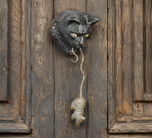 Türklopfer katze maus antik - tÜrklopfer,