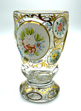 Antik pokal glas becher - glas,