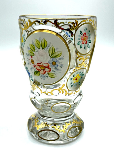 Antik pokal glas - antik,