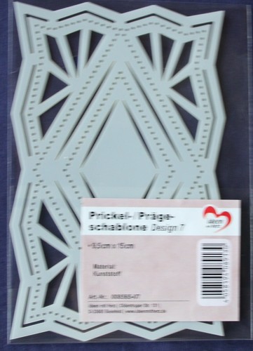 Prickel-/Prägeschablone