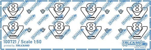 Truckmo decals scania - decals,
