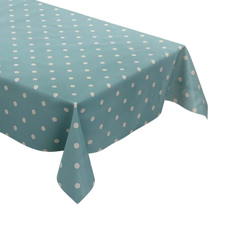 Wachstuch tischdecke hellblau - wachstuch,