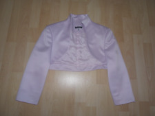 Sahnestück! Abendjacke von MARIPOSA Gr 38 Rosa Langarm Bolero gefüttert NEU