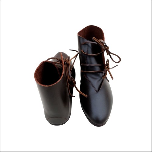 Wikinger leder schnürstiefel - wikinger,