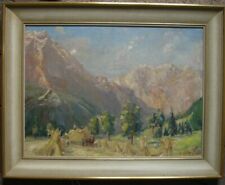 ::ÖLGEMÄLDE HEUERNTE IM