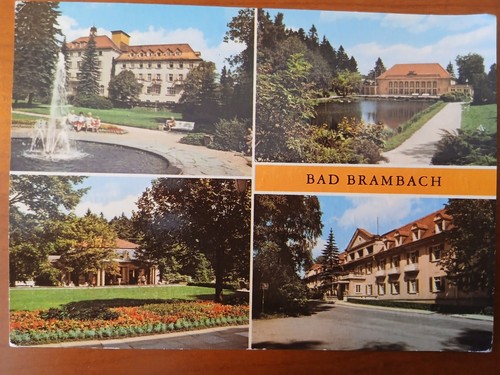 Postkarte 3140 gelaufen bad - postkarte, gelaufen,