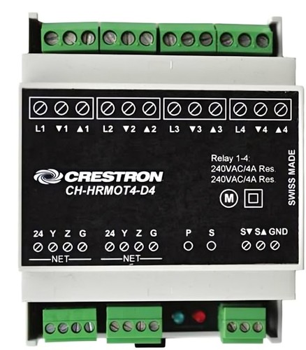 Crestron hrmot4 d4 - crestron, ch-hrmot4-d4