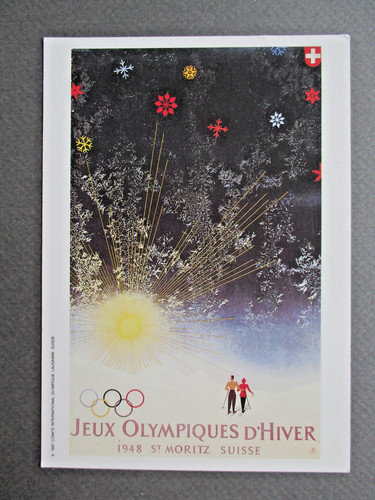 Kunst postkarte olympische - kunst,