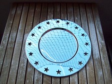 Leonardo Weihnachtsteller - Kerzenteller - Platzteller - Edelstahl - Sterne