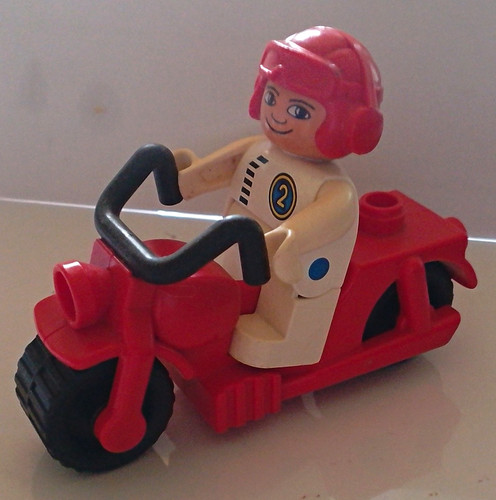 Spielzeug motorrad trike - spielzeug-motorrad/trike, rot