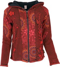 Goa Patchwork Jacke, bestickte